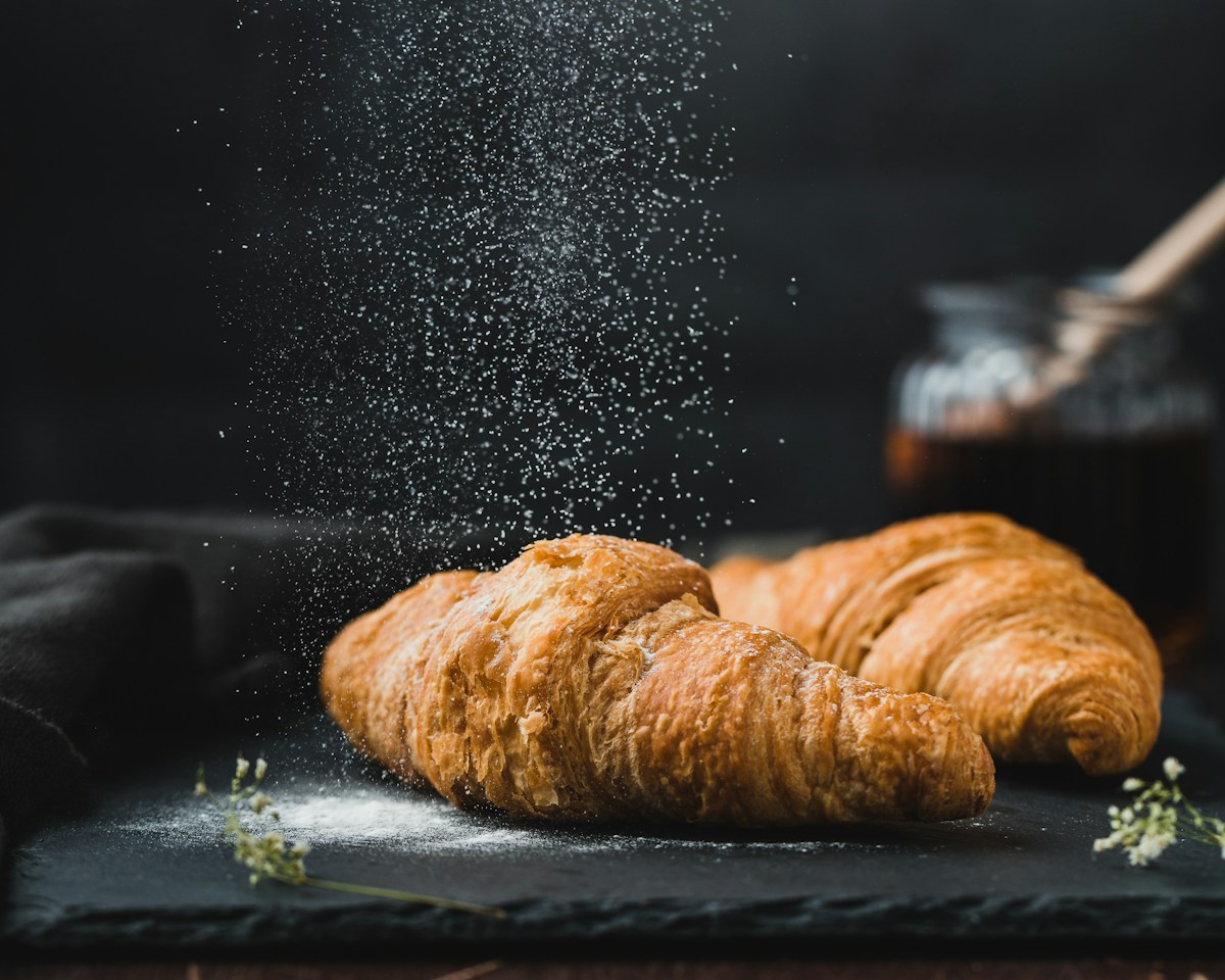 Máslové croissanty